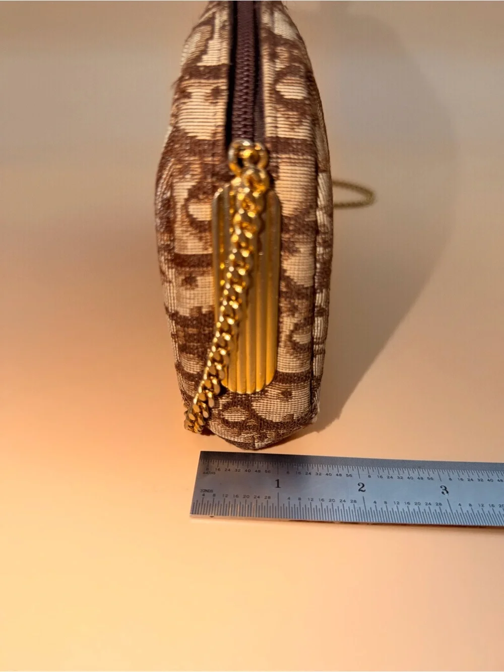 Authentic Vintage Christian Dior Trotter Tapestry Clutch / Crossbody